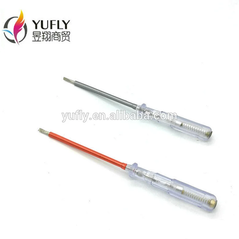 Fineness Digital Voltage Detector Test Pen/ Electrical Test Screwdriver Pencil With A Snap/tester