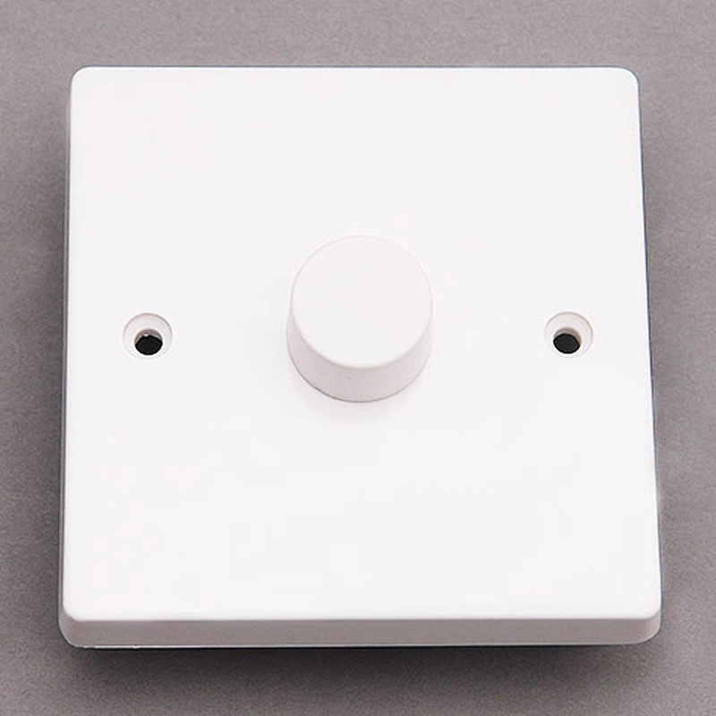 Dimmer switch 1 gang british wall light switch