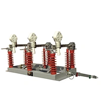 LBS FKW18-36kV 630A Outdoor pole mounted 3 pole hand operating with interrupter air load break switch