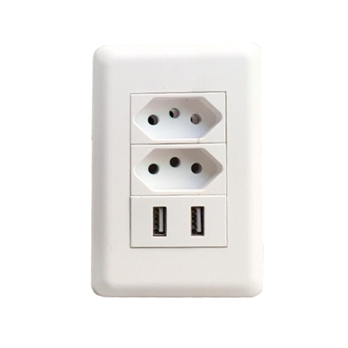 Brazil switch with USB