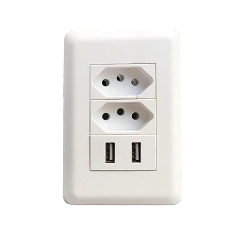 Brazil switch with USB
