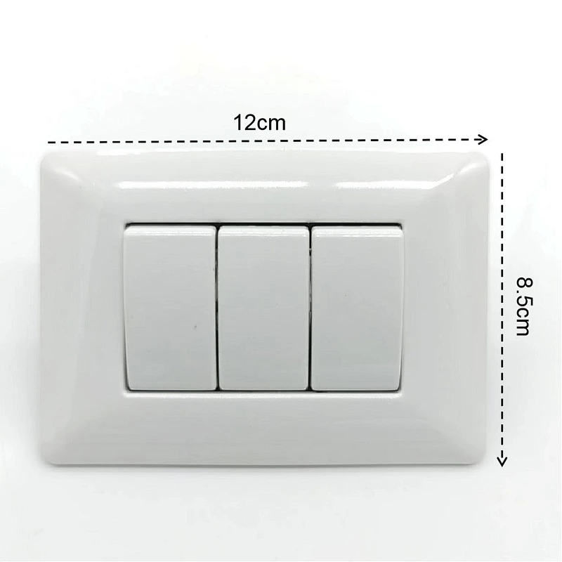 Double Control  South America Standard Residential Office Light Switch