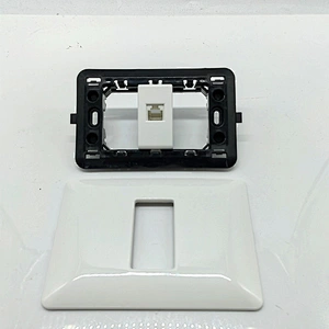 CAT 3 White Color General-Purpose South America Standard Telephone Socket