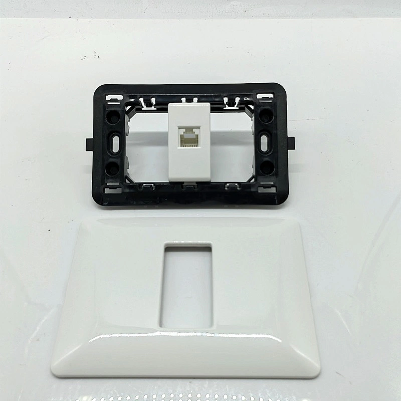 CAT 3 White Color General-Purpose South America Standard Telephone Socket