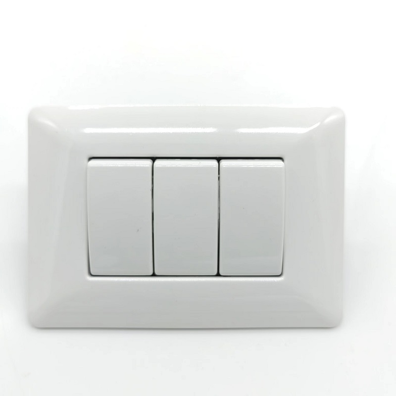 Double Control  South America Standard Residential Office Light Switch