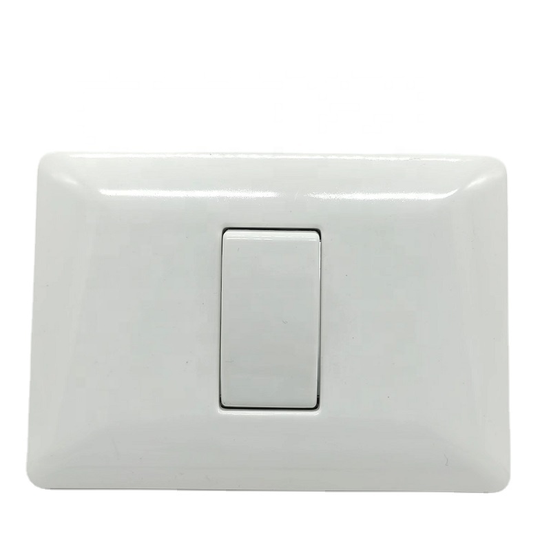 South America Standard Office Home 10A 127/150V Dual Control Wall Switch