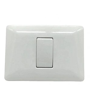 South America Standard Office Home 10A 127/150V Dual Control Wall Switch