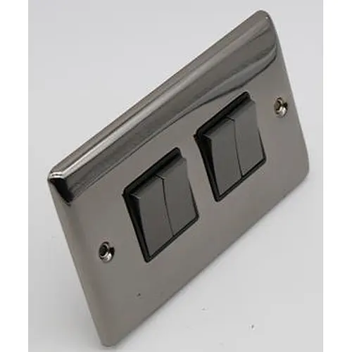 BV308  4 gang 2 way plate switch