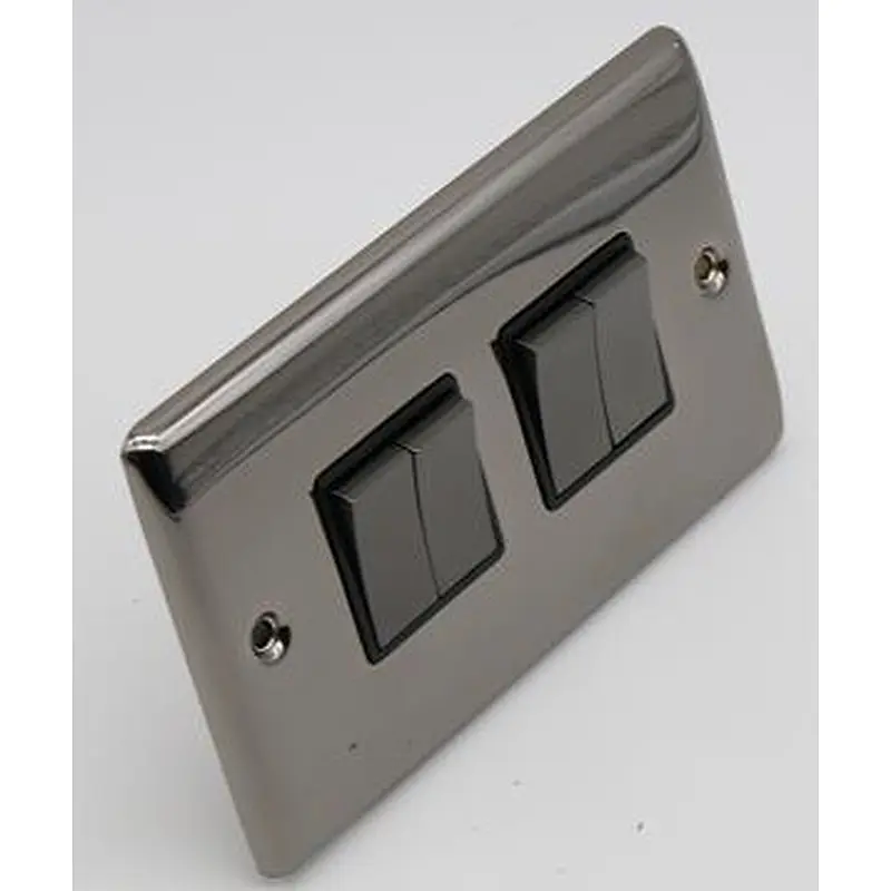 BV308  4 gang 2 way plate switch