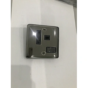 BV409 1GANG SOCKET,DOUBLE POLE