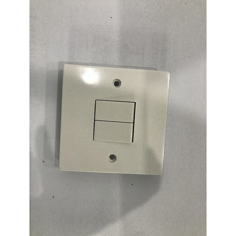2 gang 2 way plate switch