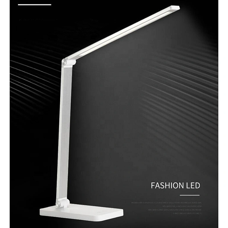 Led Modern Table Lamp Wireless Charger Foldable Mobile Phone Usb Charging For Phone Led Desk Lamp With Qi Wireless Charger