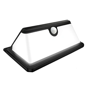 Solar Trilaterally Emitting 100LED High-Bright Security waterproof outdoor led solar wall powered garden light
