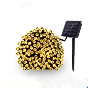 100LED Warm White Holiday Decorative Garden Waterproof Solar LED string light, Solar Energy lamp