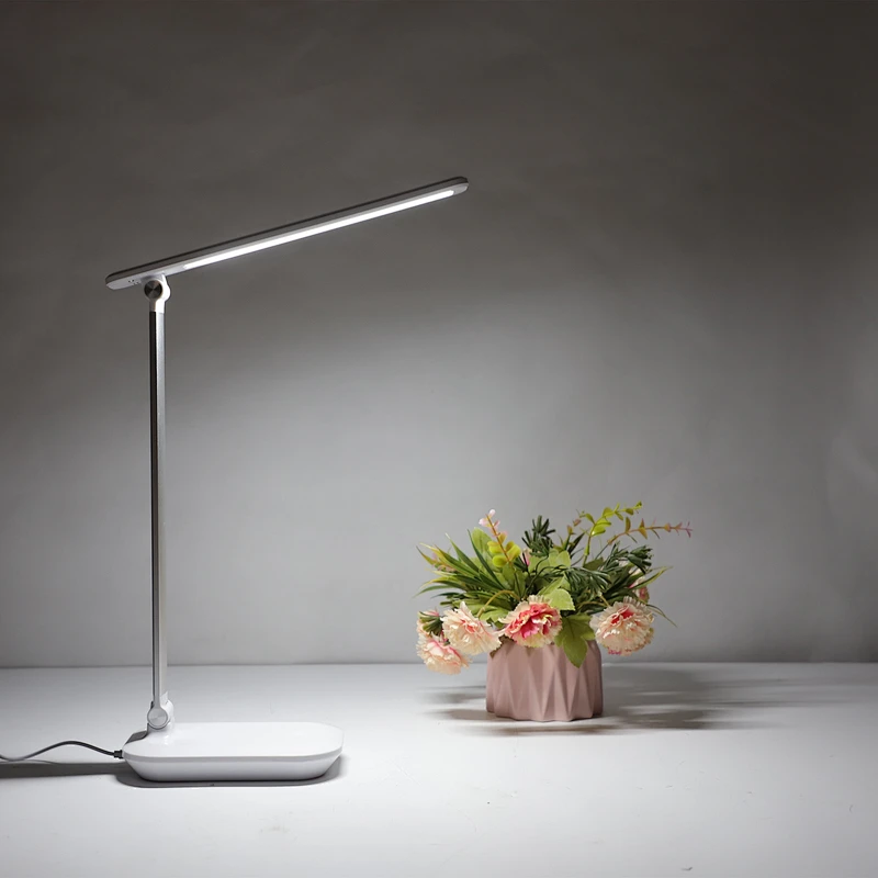 switch control on/off, LED desk lamps  with USB and battery, modern table lamp