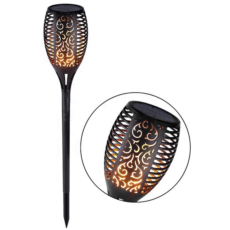 Waterproof 96LED Solar Torch Lights Dancing Flame Outdoor Decorations Solar Garden Lamp