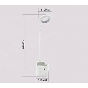 modern style Pen holder table lamp Touch switch Dimming table lamp for study desk lamp