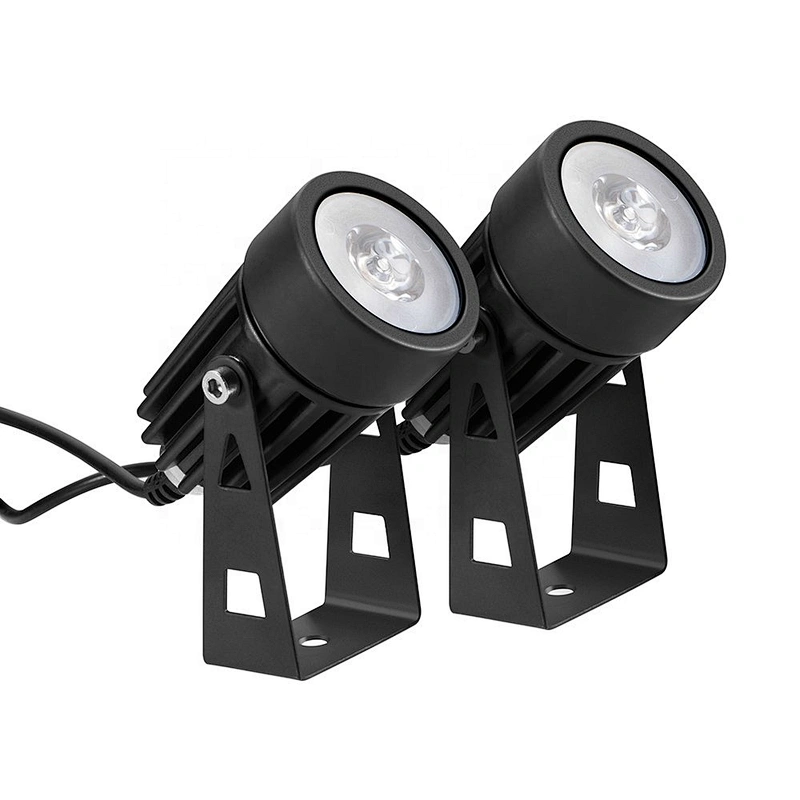 Solar Spotlights Waterproof IP65 Solar Powered 2LED Spotlight for Outdoor/Garden/Courtyard/Lawn lamp solar garden light