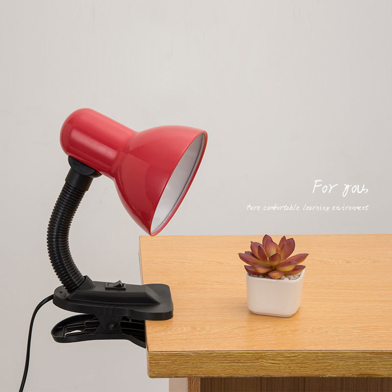 Clip Table Lamp - Blue - Ready Stock