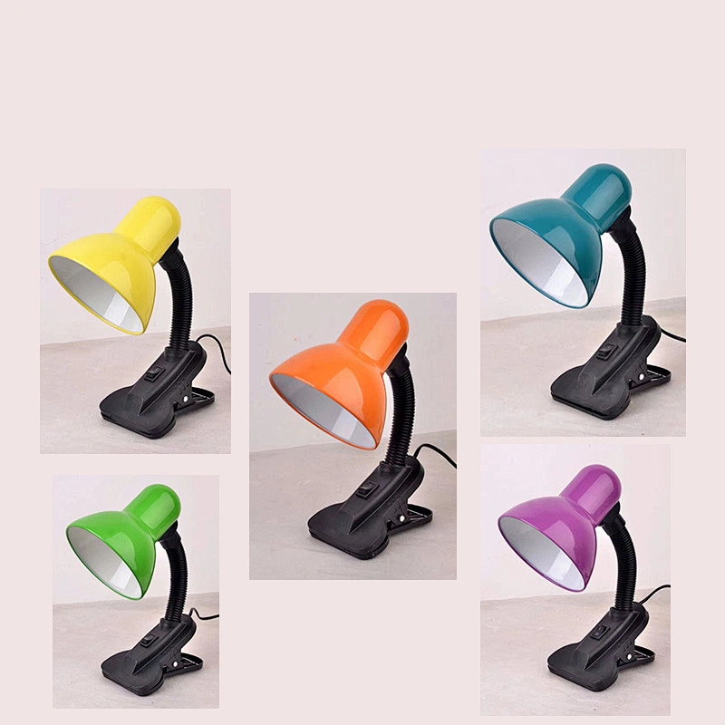 Clip Table Lamp - Blue - Ready Stock