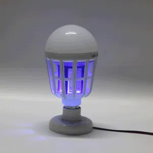 2019 Newly Style 2 in 1 Mosquito Killer Lamp UV LED E26/E27 GLOUE Bug Zapper Light Bulb
