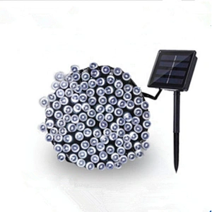 100LED Warm White Holiday Decorative Garden Waterproof Solar LED string light, Solar Energy lamp