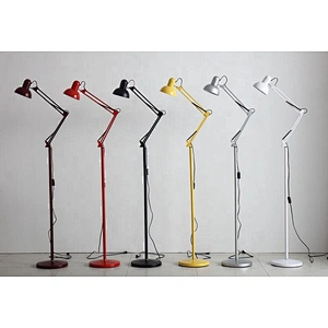 Wholesale iron modern led folding economic led floor lamp for reading room desk lamp