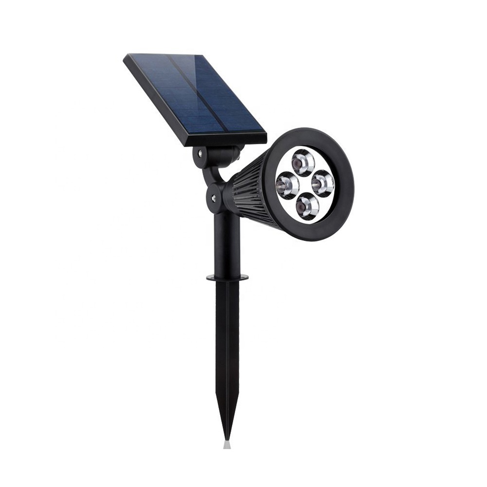 Solar Lights,4 LED Solar Spotlight Adjustable Wall Landscape light Security Lighting solar led street light solar garden light