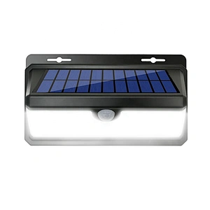 Solar Trilaterally Emitting 100LED High-Bright Security waterproof outdoor led solar wall powered garden light