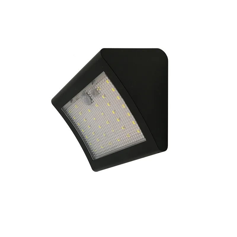 led solar powered garden lamp Human Motion Sensor Solar 38LED High-Bright Large C-Angle Wall Lamp, solar street light