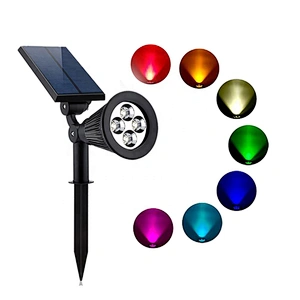 Changing color Fixed Color Led Outdoor Landscape Courtyard Waterproof Garden Solar Lawn Light