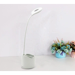 modern style Pen holder table lamp Touch switch Dimming table lamp for study desk lamp