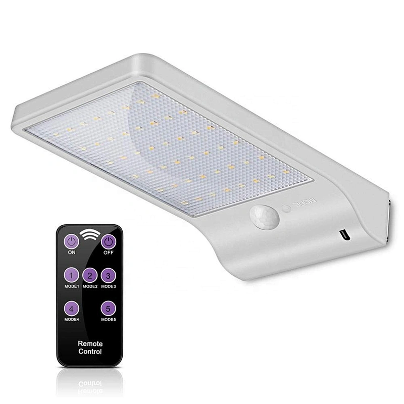 Solar Energy Human Motion Sensor / Ultra-thin strip pole  wall lamp solar led street lamp light