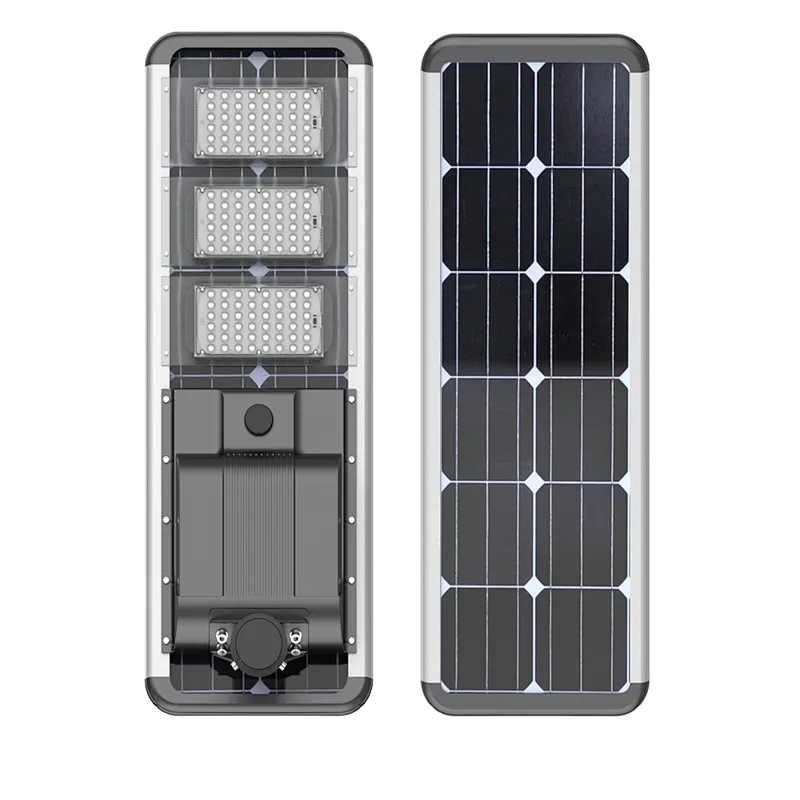 New Product 50W High Power All In One Solar Street Light Aluminum Motion Sensor IP65 Outdoor Price