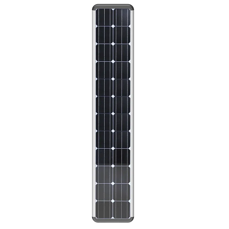 Adjustable Angle Aluminum Housing Integrated Solar Street Light 150W 120W 100W For Outdoor Lighting