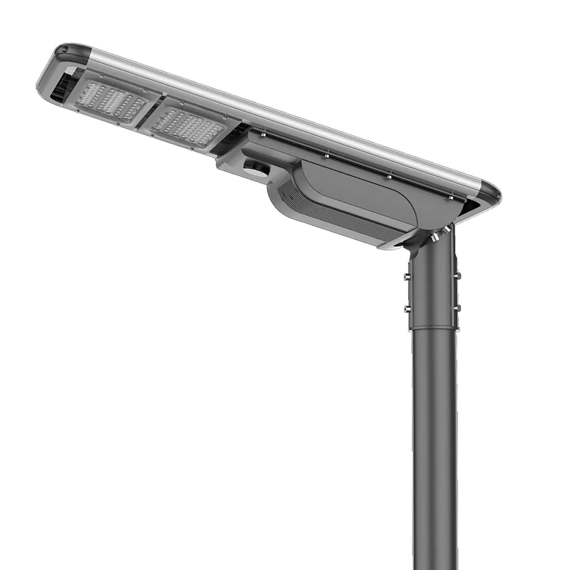 Hot Sales 40W 60W 80W Aluminum All In One Solar Street Pole Lights