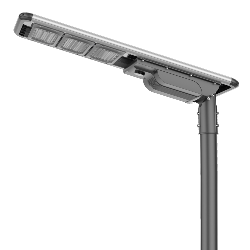 New Product 50W High Power All In One Solar Street Light Aluminum Motion Sensor IP65 Outdoor Price
