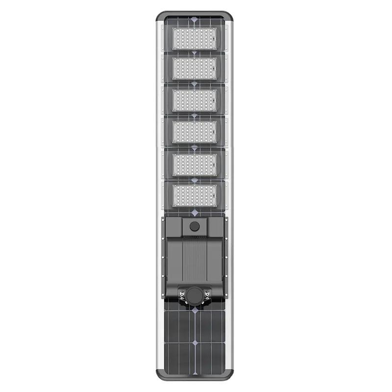 Adjustable Angle Aluminum Housing Integrated Solar Street Light 150W 120W 100W For Outdoor Lighting