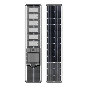 Adjustable Angle Aluminum Housing Integrated Solar Street Light 150W 120W 100W For Outdoor Lighting