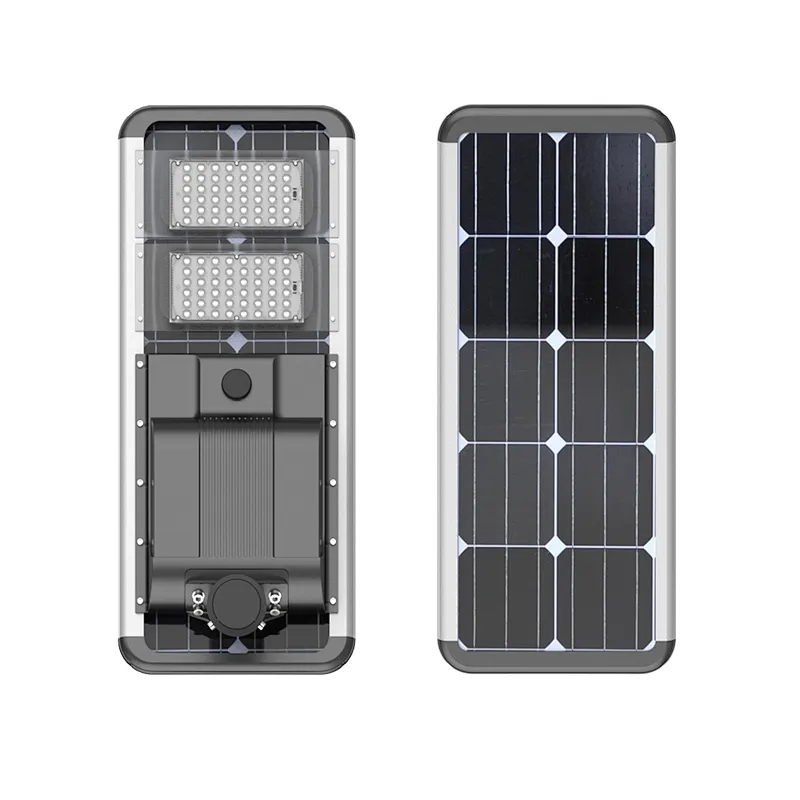 Hot Sales 40W 60W 80W Aluminum All In One Solar Street Pole Lights