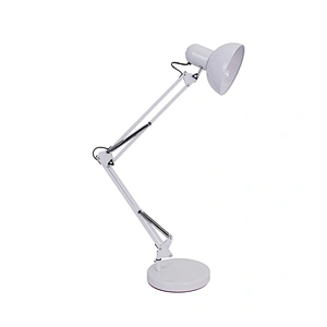 Modern Flexible Desk Lamps Iron Study/Computer Lights Reading Light Long Swing Arm Black/White LED Home Table Lamp
