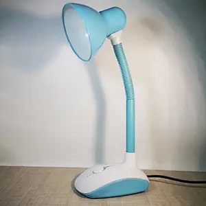 40W 60W E27 hot sale new design popular metal plastic EU socket clip reading lamp clamp on table student study modern table Lamp