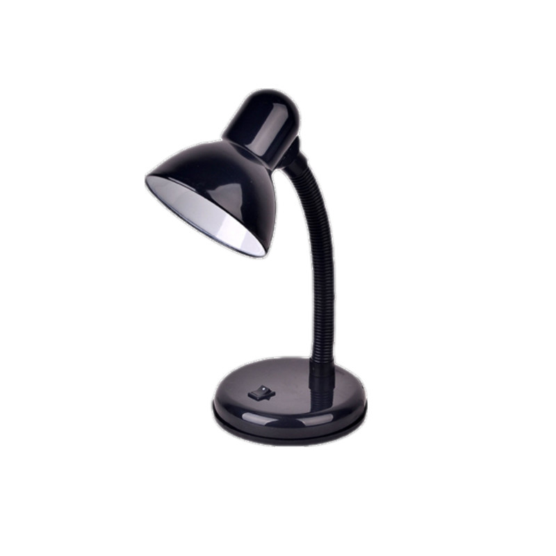 Eye-protection E27 Flexible Desk Table Lamp Study Reading Light Home Office Bedside Lighting Purple table lamp