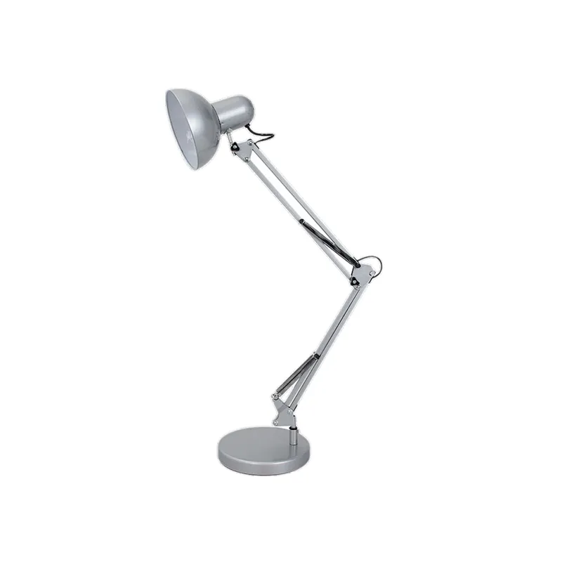 Modern Flexible Desk Lamps Iron Study/Computer Lights Reading Light Long Swing Arm Black/White LED Home Table Lamp