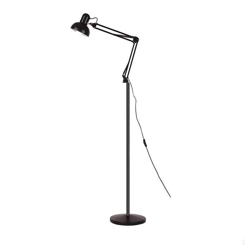 Energy saving iron modern led folding economic led floor lamp for reading room desk lamp
