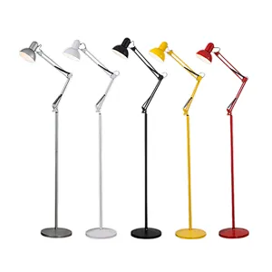 Energy saving iron modern led folding economic led floor lamp for reading room desk lamp