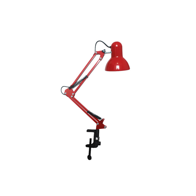 Modern LED Desk Lamps Nordic Lamp Lights Reading Light Long Swing Arm Black/White/Red LED Home Decor Table Lamp