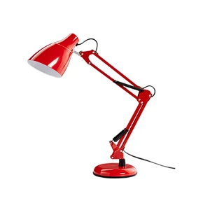 Adjustable Swing Arm Metal Desk Study Light for Bedroom Office Table Lamp Flexible Led Portable Luminaire Desk Lamps
