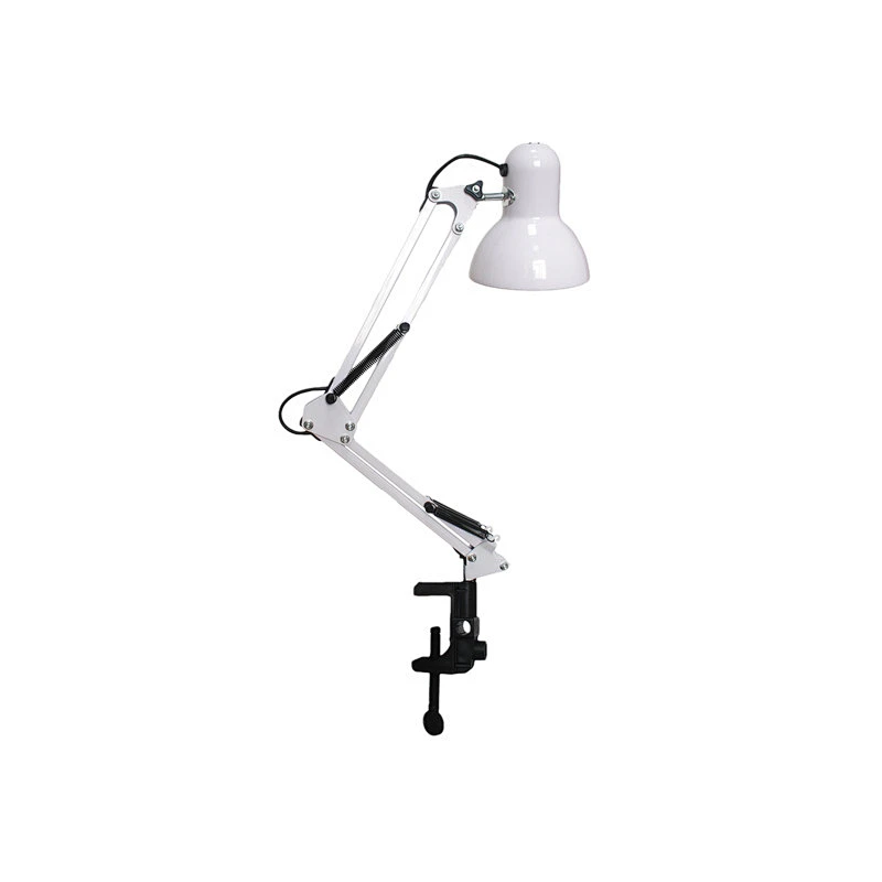 Modern LED Desk Lamps Nordic Lamp Lights Reading Light Long Swing Arm Black/White/Red LED Home Decor Table Lamp