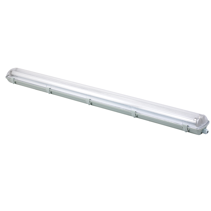 Waterproof Led Tube Tubular Tri Proof Light PC Case Kit IP54 Waterproof LED three-proof light